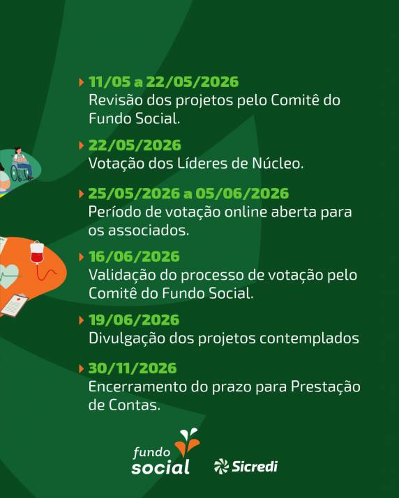 O processo agora avança para as fases de avaliação e votação, seguindo o regulamento