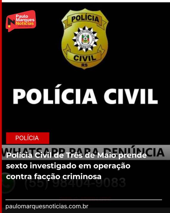 Homem de 31 anos é apontado como integrante de organização envolvida em extorsões e cobranças ilegais a empresários da região