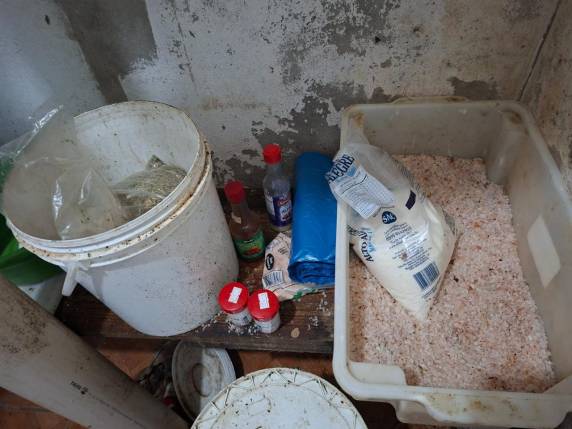 Ação contou com apoio da Inspetoria Veterinária e Vigilância Sanitária; cerca de 250 quilos de carne foram apreendidos