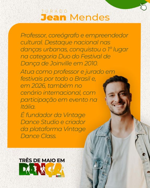 2º Festival Três de Maio em Dança contará com jurados de destaque no cenário da dança - foto 3