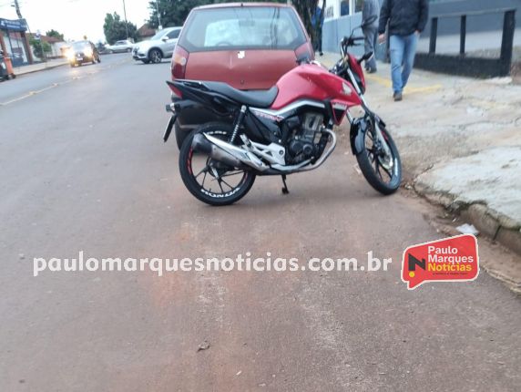 Colisão entre carro e moto deixa jovem ferida no Bairro Glória, em Três de Maio - foto 3
