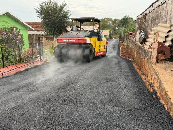 Obras de pavimentação asfáltica são iniciadas em Independência. - foto 2