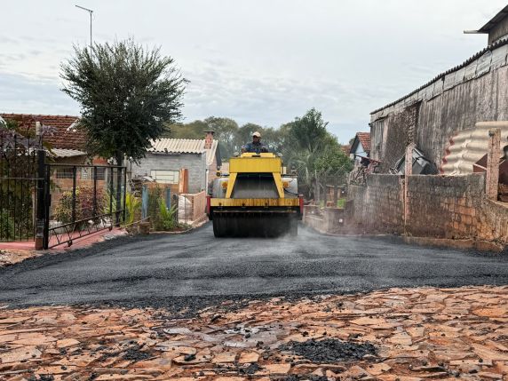 Obras de pavimentação asfáltica são iniciadas em Independência. - foto 3