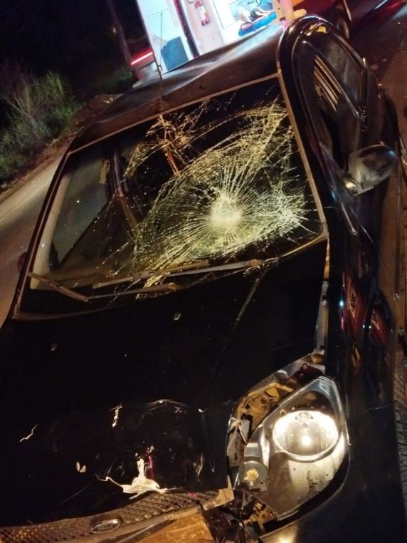 Colisão entre carro e motocicleta deixa três feridos na SC-283 em Concórdia - foto 4