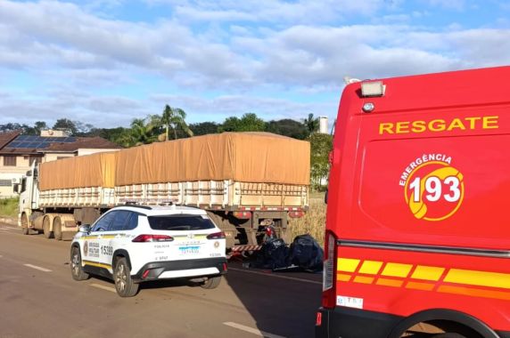 Acidente ocorreu na manhã deste domingo (14), no bairro Glória; vítima tinha 66 anos