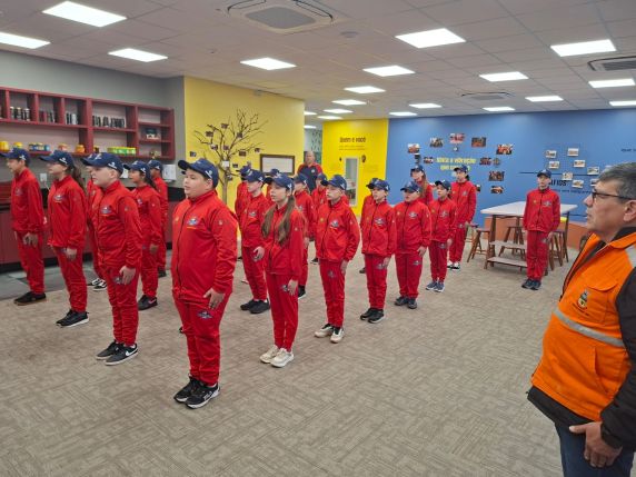 Bombeiro Mirim participa de aula sobre Defesa Civil e cidadania em Horizontina - foto 3