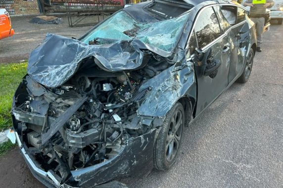 Três acidentes deixam feridos na madrugada deste sábado em rodovias do Vale do Sinos - foto 2