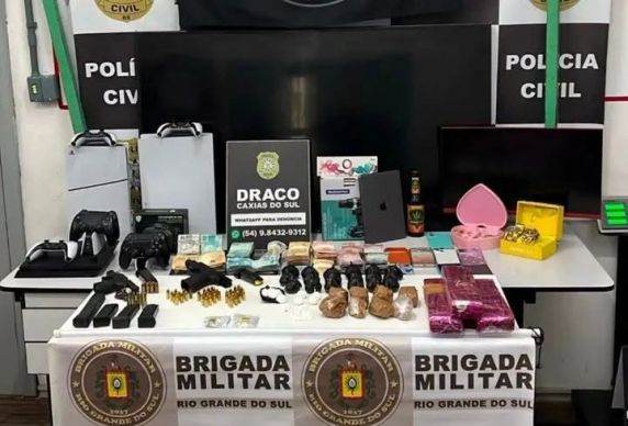 Ação da DRACO teve apoio da CORE e do 12º BPM e desarticulou ponto de tráfico no Loteamento Primeiro de Maio