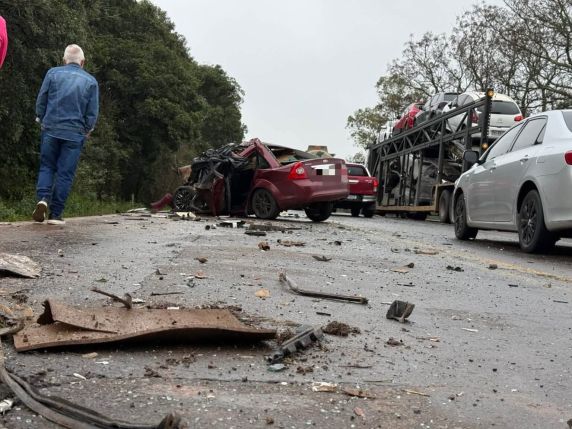 Identificada vítima fatal de gravíssimo acidente na ERS-135 entre Estação e Sertão - foto 3
