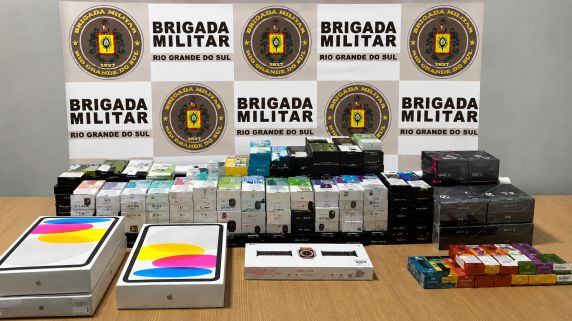 Abordagem da Brigada Militar ocorreu na madrugada desta quinta-feira (13) durante fiscalização na ERS-324