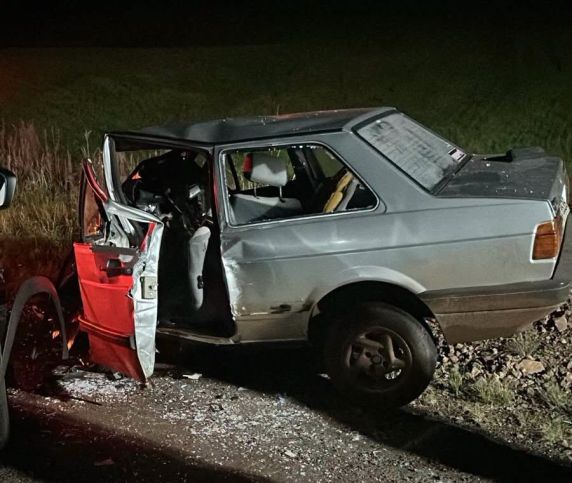 Duas pessoas morrem em grave colisão na VRS-801, em Chapada - foto 4