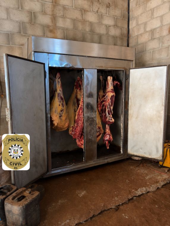 Operação Selo de Origem apreende 200 quilos de carne clandestina e armas em Catuípe - foto 6