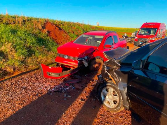 Acidente envolvendo uma Saveiro e um Chevrolet Meriva ocorreu na localidade de Linha São Pedro; vítima fatal tinha 87 anos