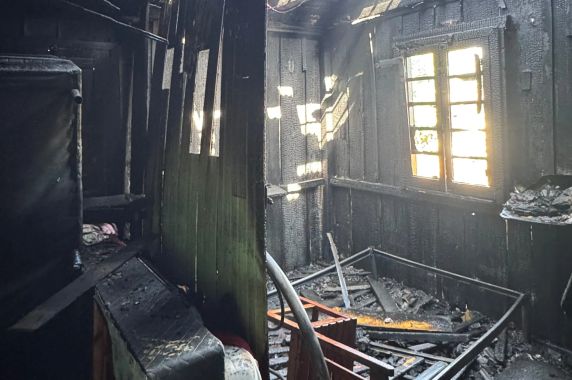 Incêndio em residência deixa mulher ferida em Frederico Westphalen - foto 2