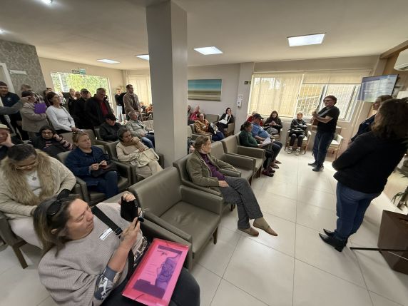 Voluntariado leva música a pacientes da Oncologia do Hospital Vida & Saúde - foto 4