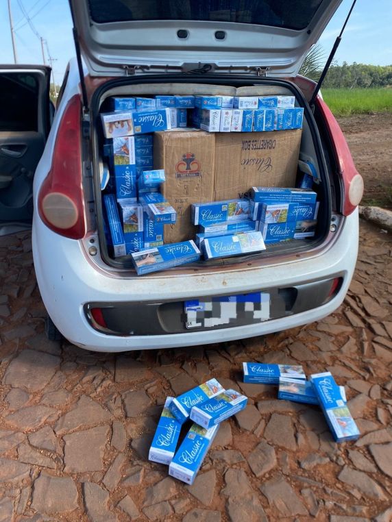 Homem é preso com mais de 22 mil maços de cigarros contrabandeados em São José do Inhacorá - foto 3