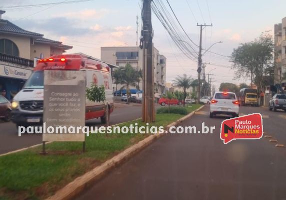 Jovem fica ferida em acidente entre moto e carro na Avenida Senador Alberto Pasqualini - foto 3