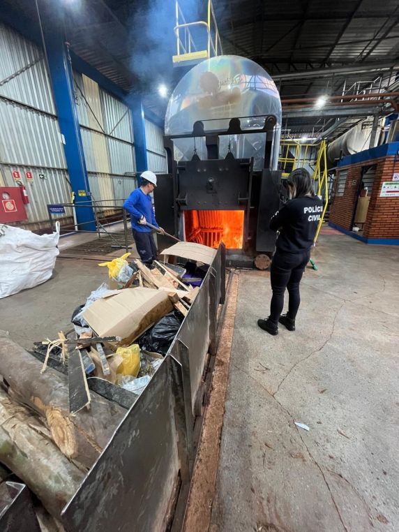 Polícia Civil e Brigada Militar incineram 242,7 quilos de drogas apreendidas na região das Missões - foto 3
