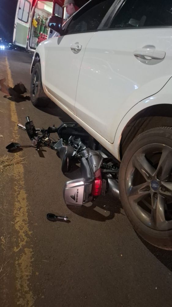 Adolescente fica ferido em colisão entre carro e moto elétrica em Ijuí - foto 3