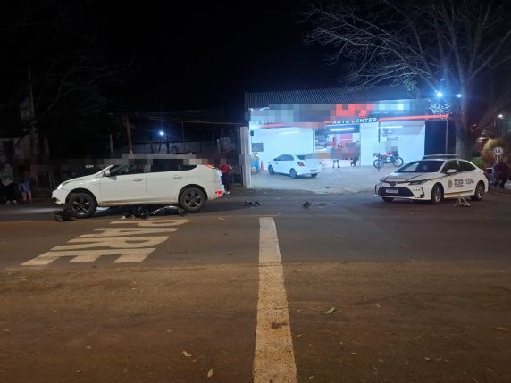 Adolescente fica ferido em colisão entre carro e moto elétrica em Ijuí - foto 2
