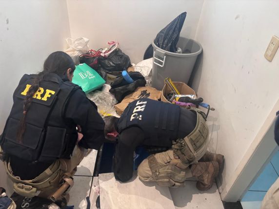 Ação integrada PRF, PF e PM descobre depósito subterrâneo com mais de 200 quilos de cocaína em Itajaí - foto 2