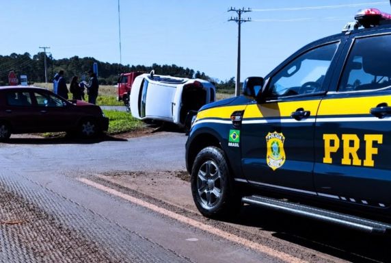 Acidente deixa três pessoas feridas na BR-285, em São Luiz Gonzaga