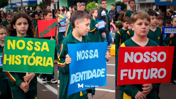 Evento levou grande público à Avenida Uruguai e marcou um dos principais momentos da Semana da Pátria