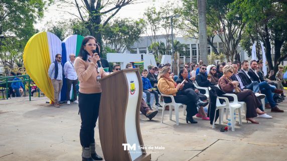 Desfile Cívico reuniu escolas, bandas e comunidade em Três de Maio - foto 4