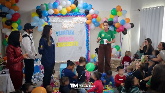 Movimento começou na ESF Viva Bem - Promorar com ações de prevenção e acompanhamento de crianças de zero a dois anos