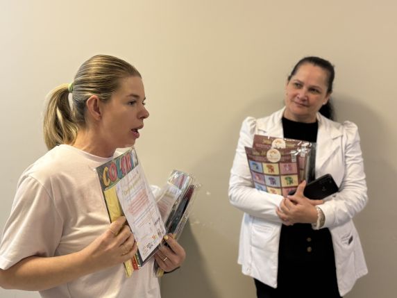 Ação de voluntários torna mais leve a internação de crianças na Pediatria do Vida & Saúde - foto 9