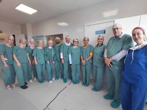 Representante do Ministério da Saúde conheceu a estrutura de Cardiologia e os novos equipamentos em instalação; hospital solicitou recursos para a UTI Cardiológica e leitos clínicos.