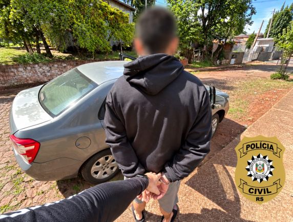 Homem de 38 anos foi localizado após diligências e ações de inteligência da Polícia Civil e teve prisão preventiva cumprida nesta quarta-feira (23)