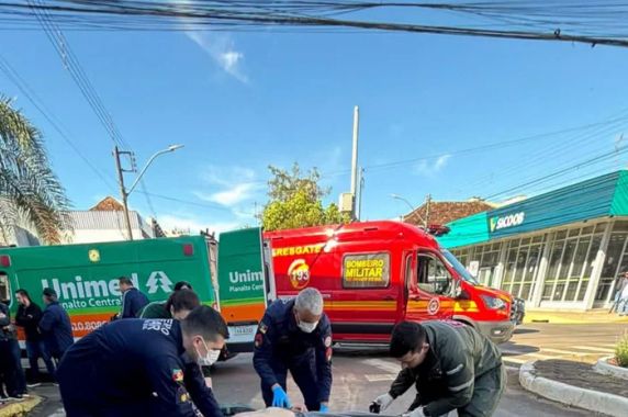 Condutor do veículo, de 90 anos, teve um mal súbito e também precisou ser hospitalizado