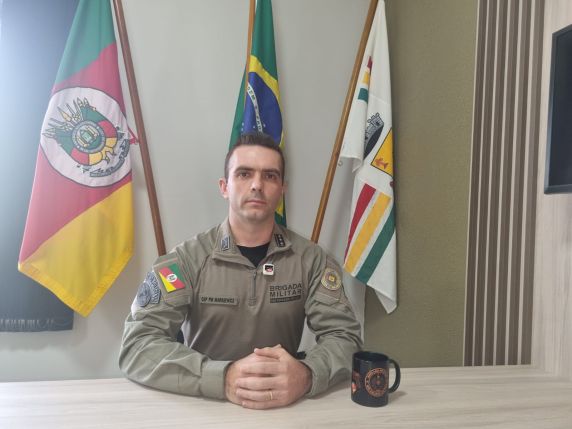 Natural de Santa Rosa, novo comandante possui trajetória no Exército, Brigada Militar e Polícia Civil e anuncia reforço de efetivo para os municípios atendidos pela companhia