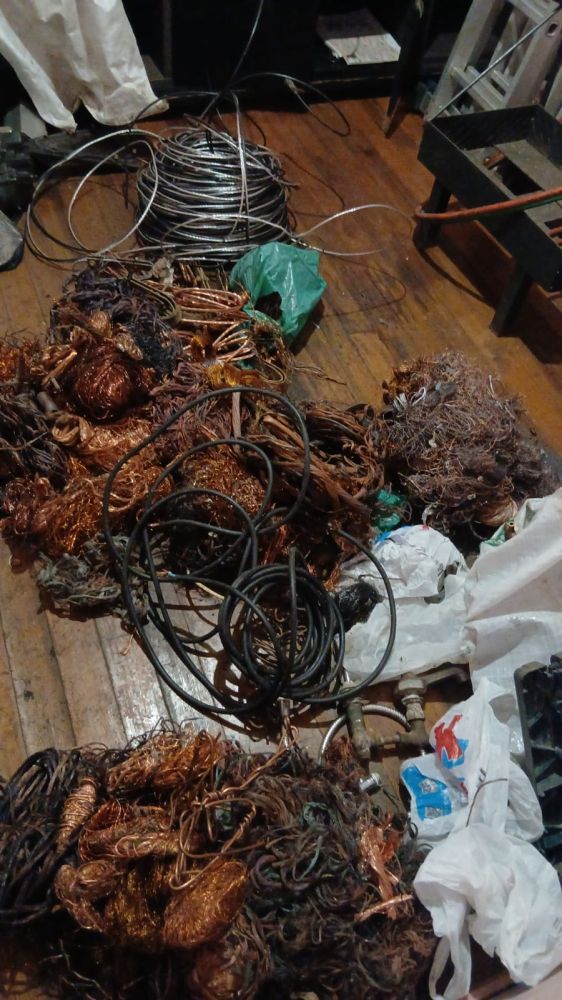 Operação prende homem e apreende 166 quilos de fios de cobre e alumínio em Santo Ângelo - foto 3