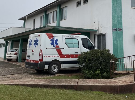 Vítima foi socorrida e posteriormente encaminhada ao Hospital de Três Passos para a realização de exames