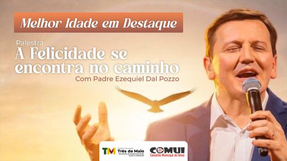Encontro com o Padre Ezequiel Dal Pozzo propõe reflexão, diálogo e convivência