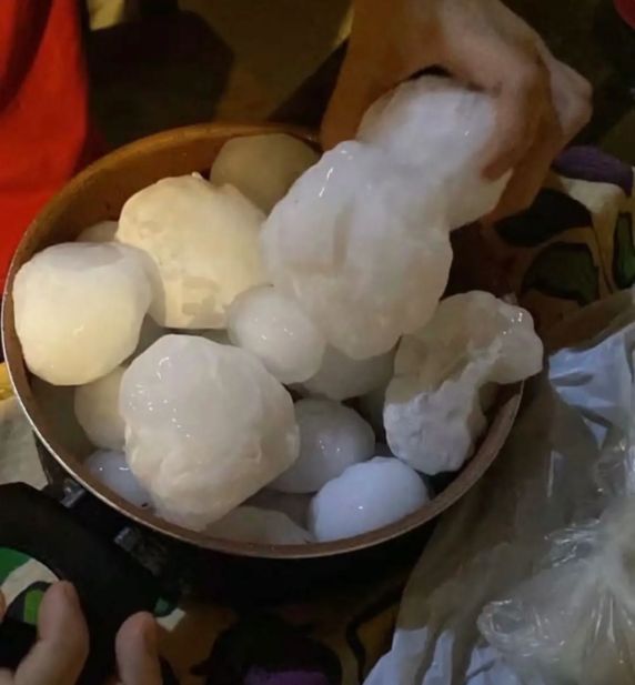 Forte tempestade de granizo causa estragos em cidades do Paraguai - foto 6