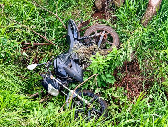 Motociclista fica ferido após colisão com carro na ERS-168, em São Luiz Gonzaga