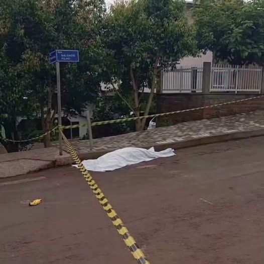 Crime ocorreu na manhã de domingo; suspeito foi socorrido e encaminhado ao Hospital Santo Antônio, em Tenente Portela