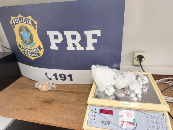 Jovem de 18 anos é preso com mais de 15 quilos de drogas escondidos em caixa de papelão na BR-101 norte - foto 3