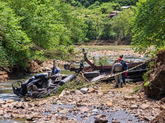 Caminhoneiro de 41 anos morre em acidente no interior de Dois Lajeados