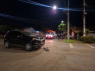 Motociclista fica ferido em acidente de trânsito no bairro Glória, em Ijuí
